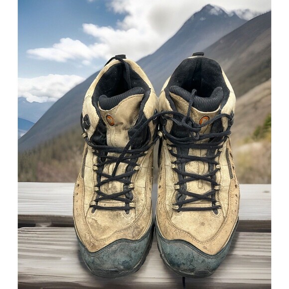 Merrell Pulse II Mid Waterproof Leather Suede Vibram Hiking Boots‎ Mens Size15 - Picture 1 of 11